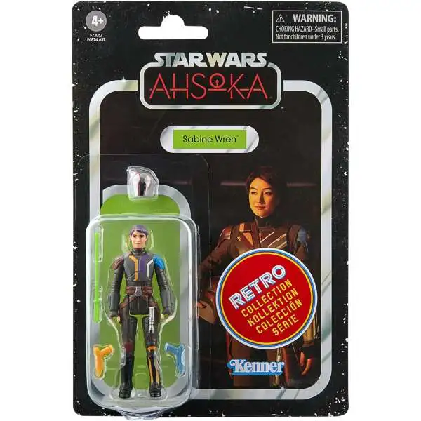 Star Wars Ahsoka Retro Collection Sabine Wren Action Figure