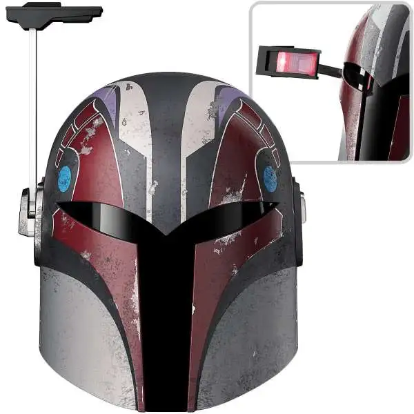 Star Wars Black Series The Mandalorian Black Wearable Helmet