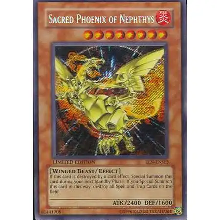 YuGiOh Elemental Energy Special Edition Secret Rare Sacred Phoenix of Nephthys EEN-ENSE3