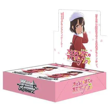 Weiss Schwarz Trading Card Game Saekano: How to Raise a Boring Girlfriend Saekano: The Movie Finale Booster Box [16 Packs]