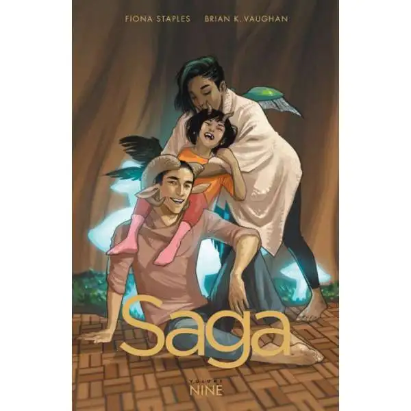 Image Comics Saga Volume Nine Trade Paperback Comic Book