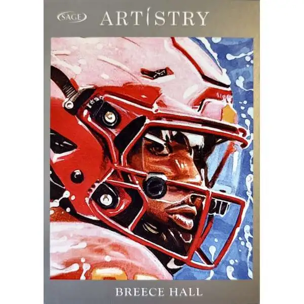 2022 Sage Football Artistry Black Breece Hall #ART-BH |