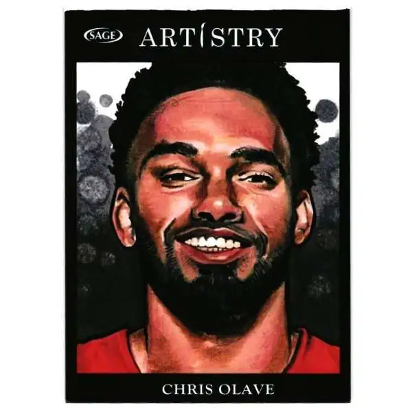 NFL 2022 Artistry Football Chris Olave #111 [Rookie Card]