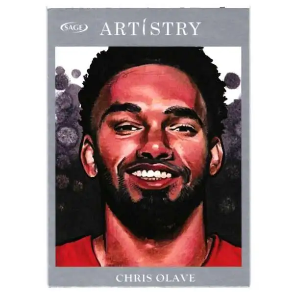 NFL 2022 Artistry Football Silver Chris Olave #111 [Rookie Card]