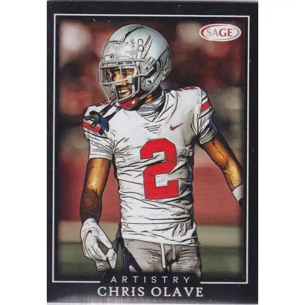 NFL 2022 Artistry Football Chris Olave #39 [Rookie Card]