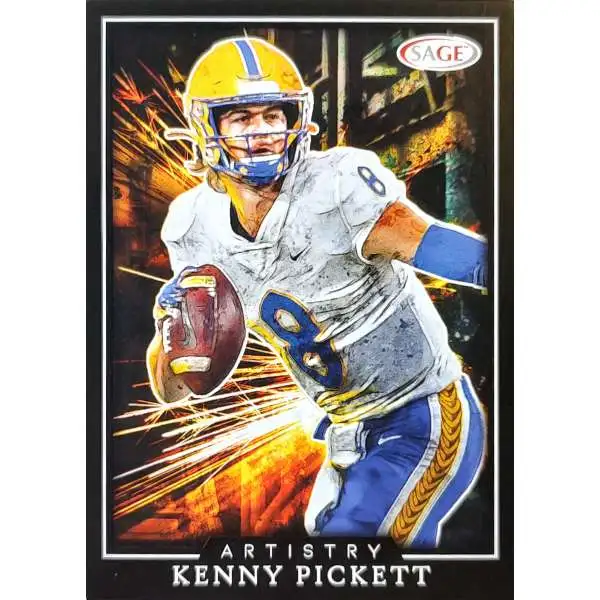 NFL 2022 Artistry Football Silver Kenny Pickett #98 [Rookie Card]