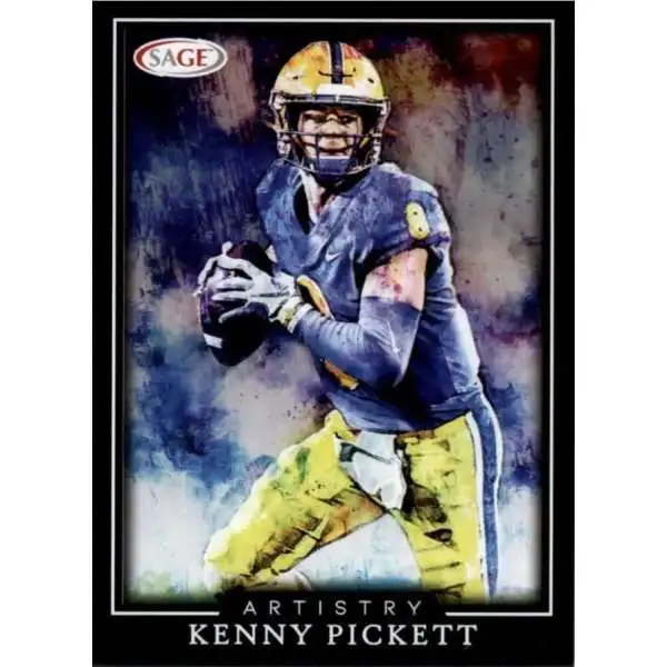 NFL 2022 Leaf Draft Football Kenny Pickett B-7 [XRC Rookie]