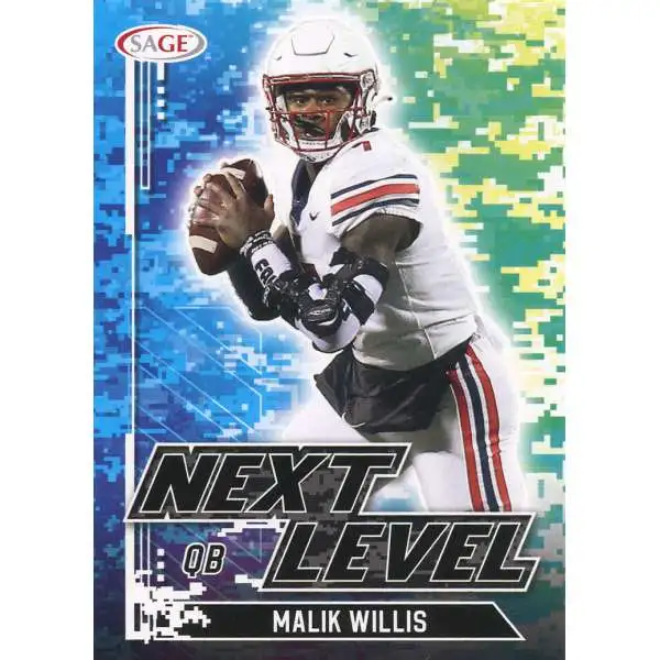 NFL 2022 Sage Football Malik Willis #75 [Next Level]