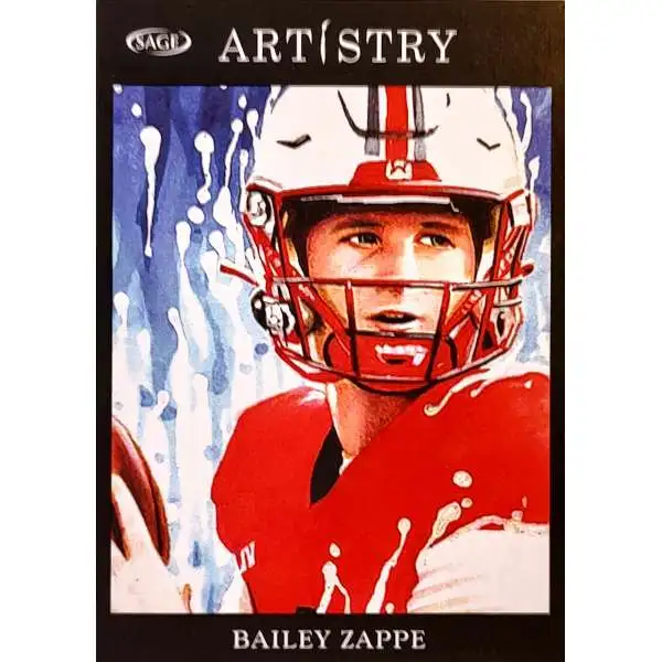 : 2022 Sage High Series Artistry #ART-BZ Bailey Zappe