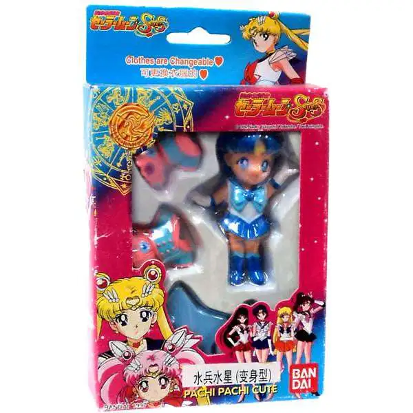 Sailor Moon Pachi Pachi Cute Sailor Mercury 3.5-Inch Figure [Ami Mizuno]