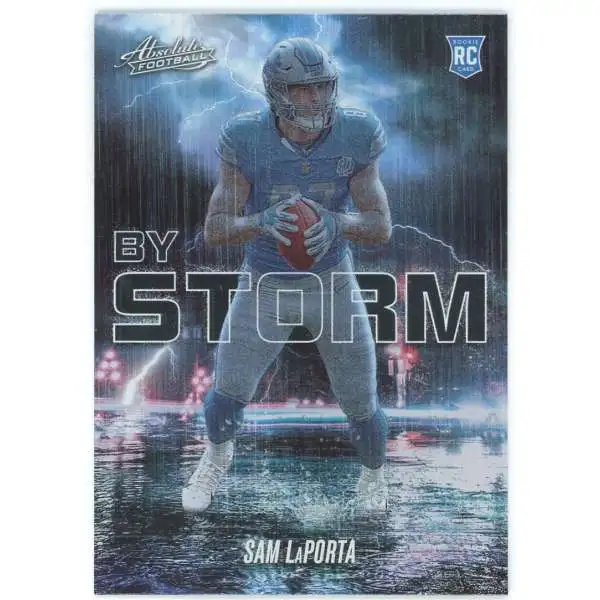 NFL 2023 Panini Absolute By Storm Sam LaPorta BST-15 [Rookie]