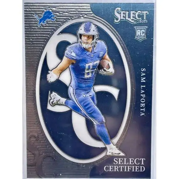 NFL 2023 Panini Select Certified Sam LaPorta CRO-SLA [Rookie]