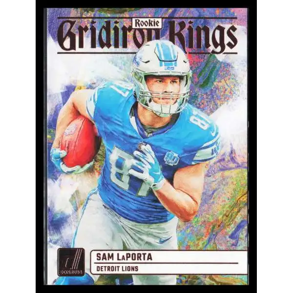 NFL 2023 Panini Donruss Football Gridiron Kings Sam LaPorta RGK-12 [Rookie]
