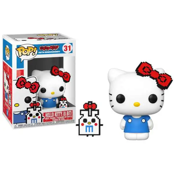 Funko POP! Sanrio Hello Kitty (8-Bit) Vinyl Figure #31 [Anniversary, Regular Version]