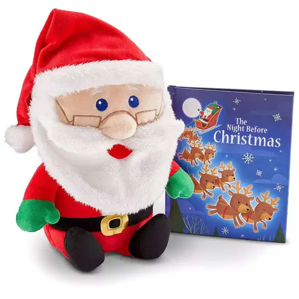 The Night Before Christmas Santa Exclusive 9.75-Inch Plush & Book