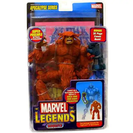 Marvel Legends Apocalypse Series Sasquatch Action Figure