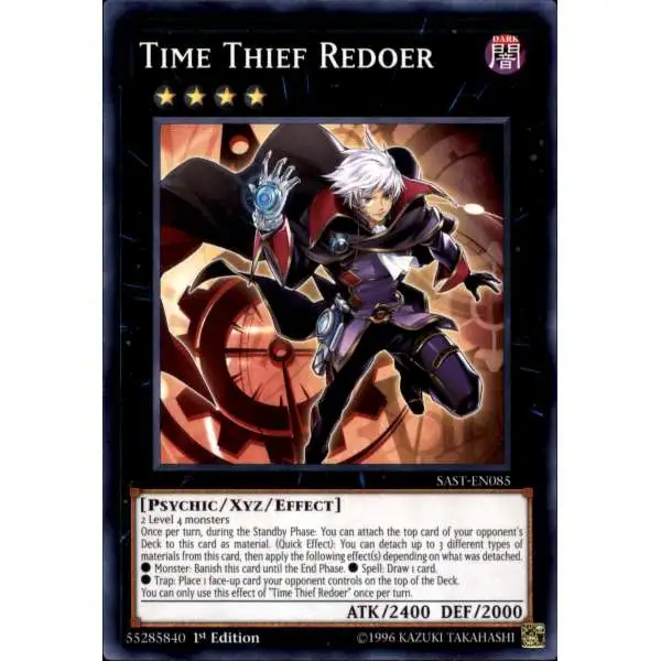 YuGiOh Savage Strike Common Time Thief Redoer SAST-EN085