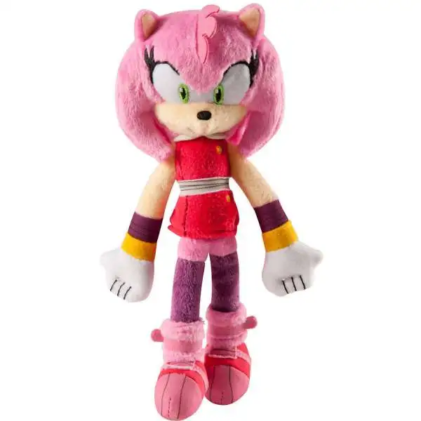 Sonic The Hedgehog - Peluche de personaje de 8 pulgadas | Amy Rose