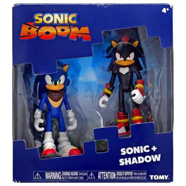 Sonic The Hedgehog Sonic Boom Shadow & Sonic Action Figure 2-Pack [Damaged Package]