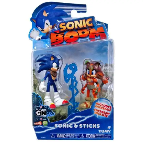 Sonic The Hedgehog Sonic Boom Sonic Sticks 3 Action Figure 2-Pack