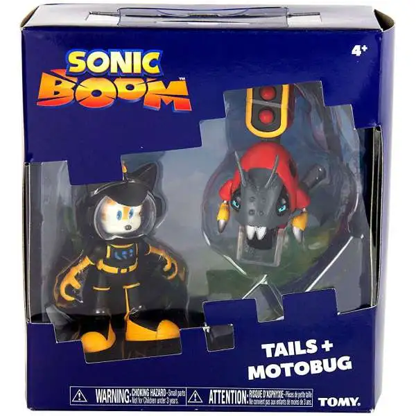 Bonecos Tomy Sonic The Hedgehog - Classic And Modern Tails With Comic Book  T22069