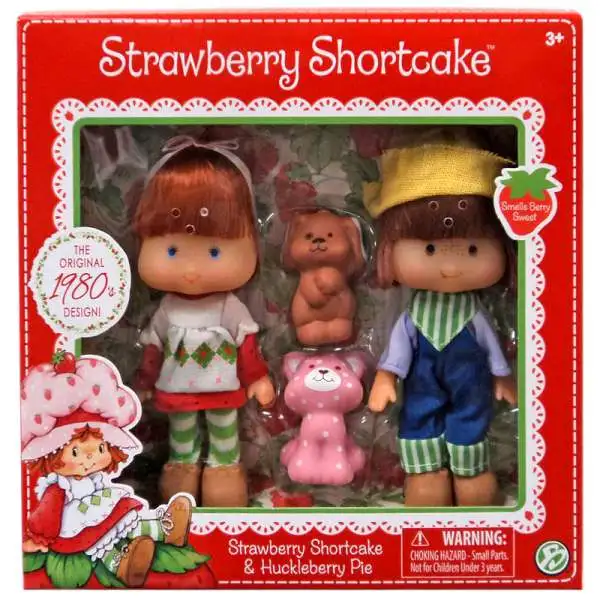 Strawberry Shortcake & Huckleberry Pie 5.5-Inch Classic Doll 2-Pack