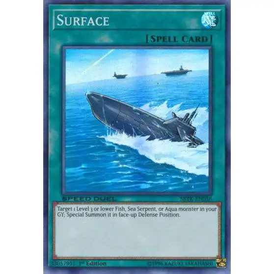 YuGiOh Speed Duel: Trials of the Kingdom Common Surface SBTK-EN036
