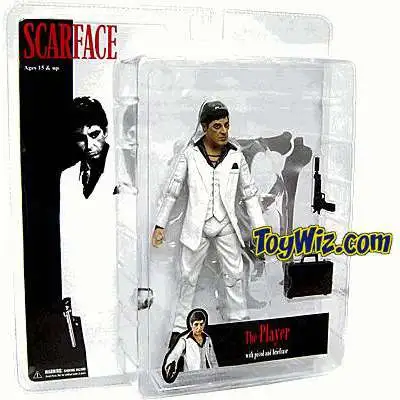 Scarface The Player Action Figure [White Suit, Damaged Package]