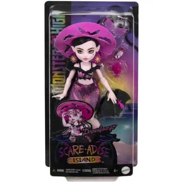 Monster High Scare-adise Island Draculaura Doll [Damaged Package]