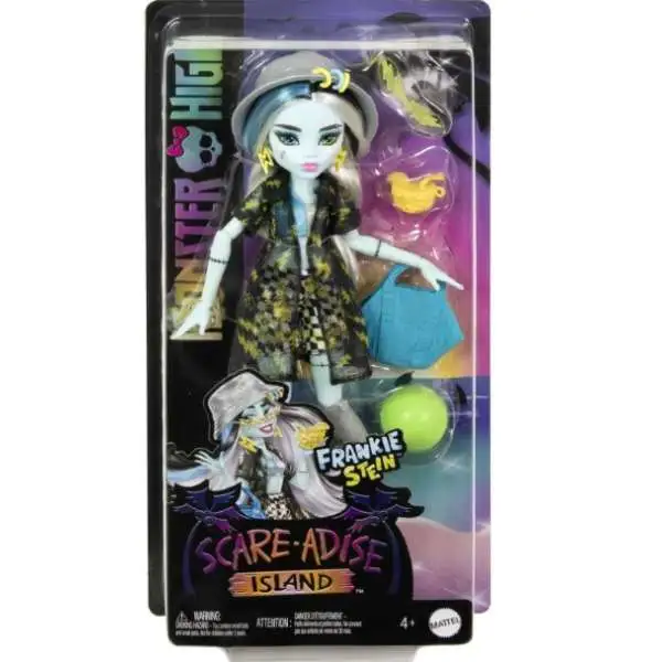 Monster High Scare-adise Island Frankie Stein Doll [Damaged Package]
