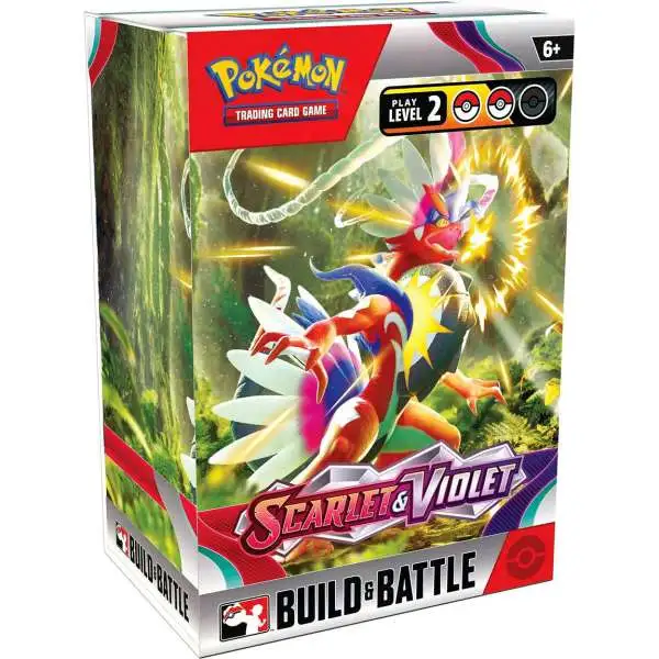 Pokemon Scarlet & Violet Base Set Build & Battle DISPLAY Box [10 Units]