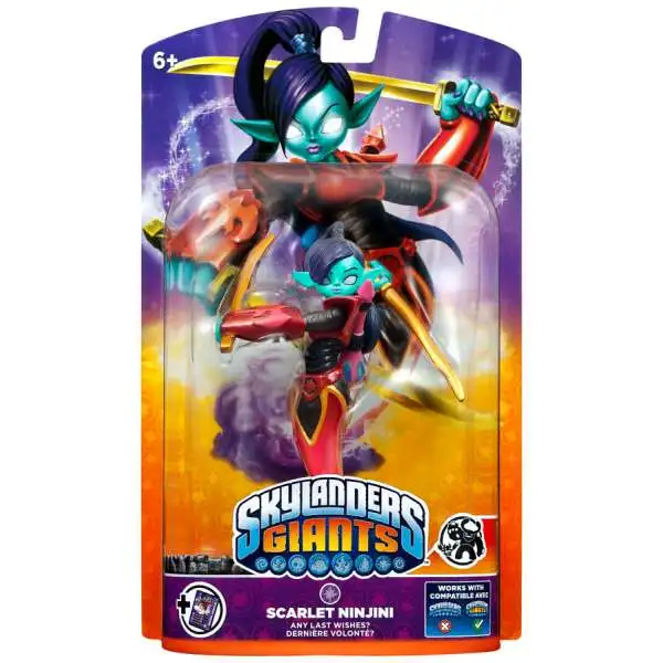 Skylanders Giants Scarlet Ninjini Figure Pack