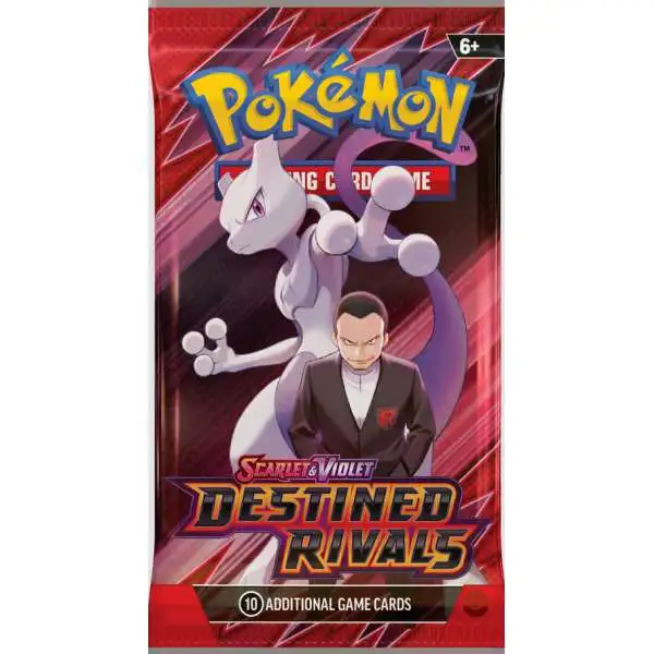 Pokemon Scarlet & Violet Destined Rivals Booster Pack [10 Cards]