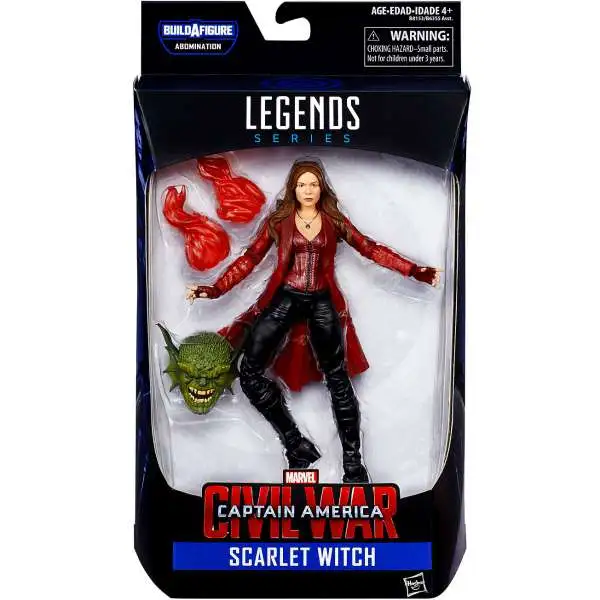 Captain America Civil War Marvel Legends Abomination Series Scarlet Witch Action Figure