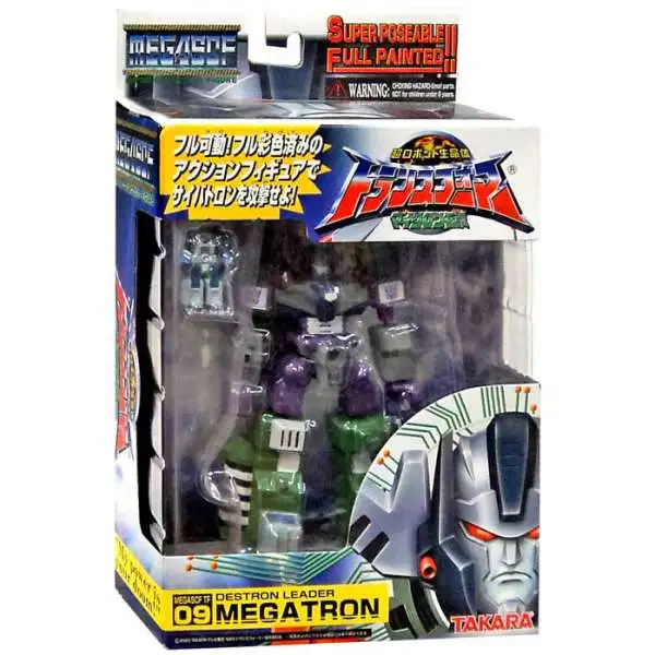 Transformers Armada Japanese Super Poseable Collection Megatron Action Figure SCF 009