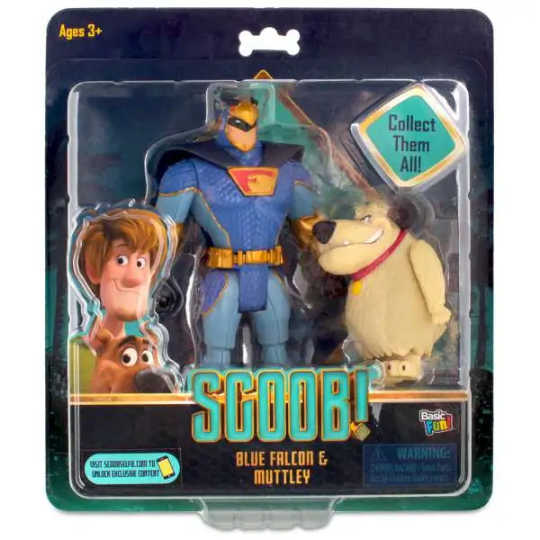 Scooby Doo Scoob! Blue Falcon & Muttley Exclusive Action Figure 2-Pack