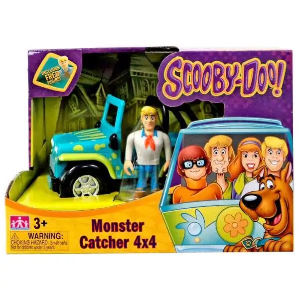 Scooby Doo Monster Catcher 4x4 Playset [Includes Fred]