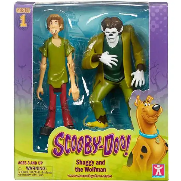Scooby Doo Shaggy & Wolfman Action Figure 2-Pack