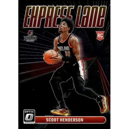 NBA 2023-24 Panini Donruss Optic Express Lane Scoot Henderson #14 [Rookie]