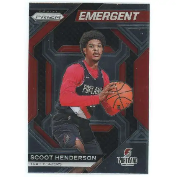 NBA 2023-24 Panini Prizm Draft Picks Emergent Scoot Henderson #16 [Rookie]