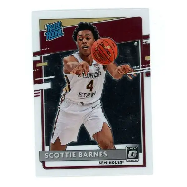 NBA 2021 Panini Chronicles Donruss Optic Draft Picks Scottie Barnes #207 [Rated Rookie]