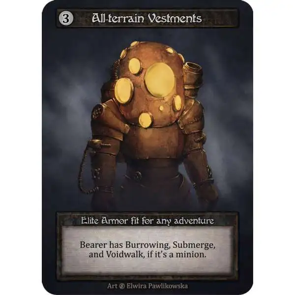 Sorcery: Contested Realm Trading Card Game Beta Elite All-terrain Vestments