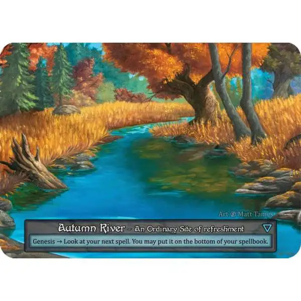 Sorcery: Contested Realm Trading Card Game Beta Ordinary Autumn River