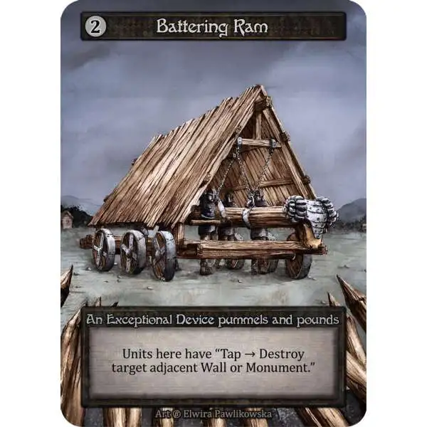 Sorcery: Contested Realm Trading Card Game Beta Exceptional Battering Ram