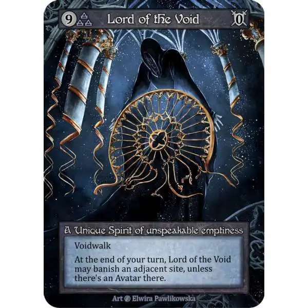 Sorcery: Contested Realm Trading Card Game Beta Unique Lord of the Void