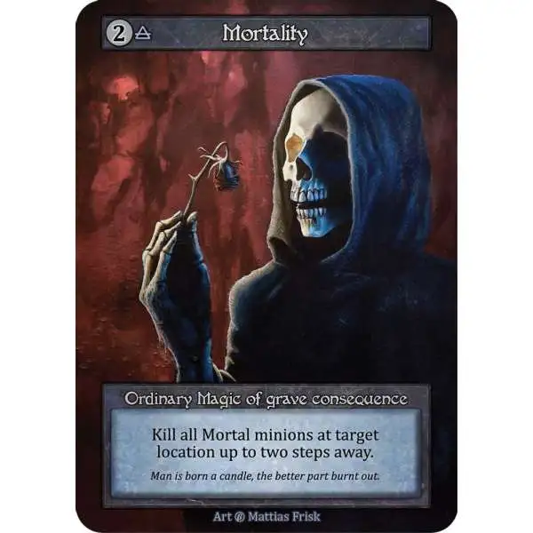 Trading Card Game Sorcery: Contested Realm Beta Ordinary Mortality