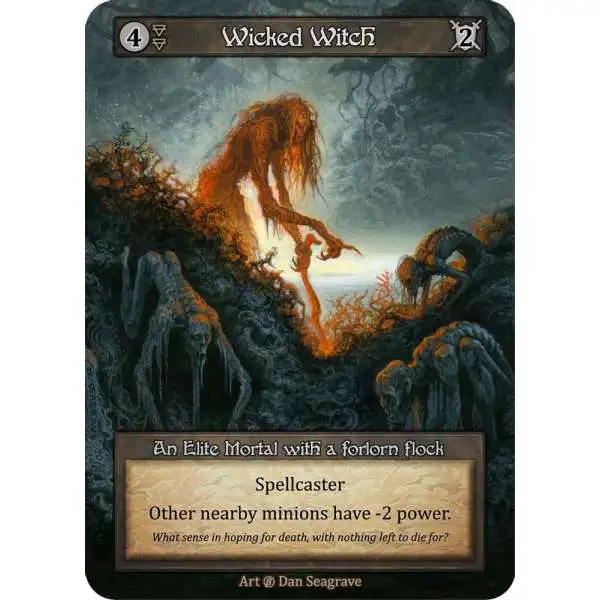Sorcery: Contested Realm Trading Card Game Beta Elite Wicked Witch
