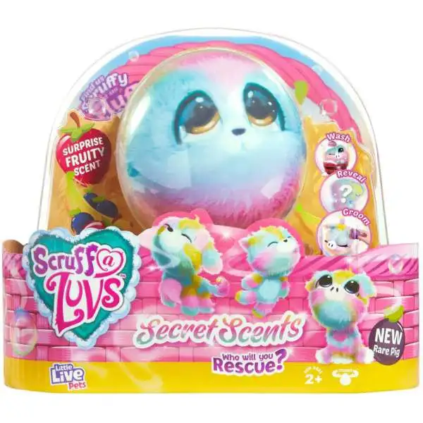 Little Live Pets Scruff A Luvs Secret Scents Plush Surprise Rescue Pet