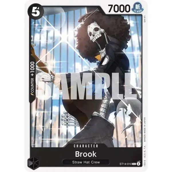 One Piece Trading Card Game Starter Deck 14: 3D2Y Common Brook ST14-010