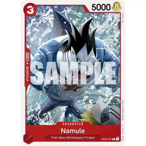 One Piece Trading Card Game Starter Deck 15: RED Edward.Newgate Common Namule OP03-007